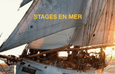 stages en mer voiliers vintage