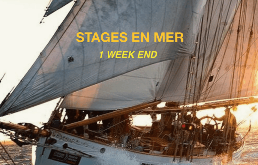 Stages de voile en mer 1 week end